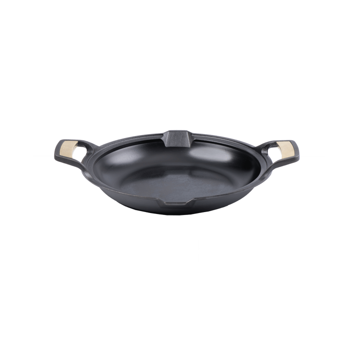 Signatur paellapande poleret støbejern 33 cm - Sort - Victoria