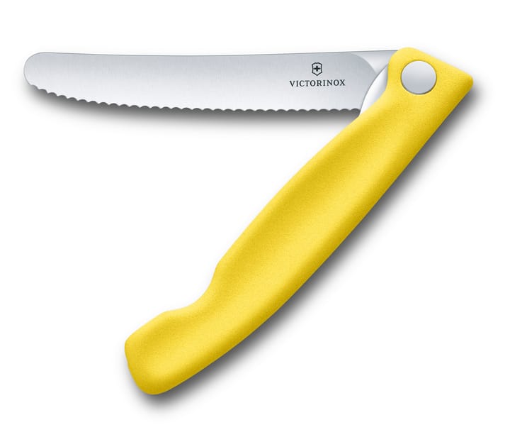 Swiss Classic Foldable Urtekniv - Yellow - Victorinox