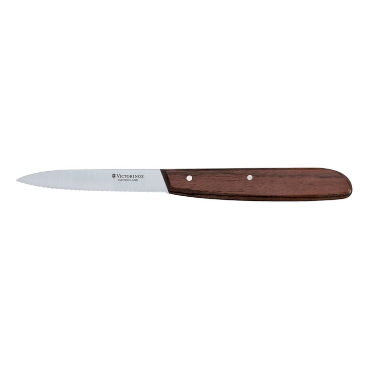 Victorinox skrællekniv bølget 10 cm - Fyr - Victorinox