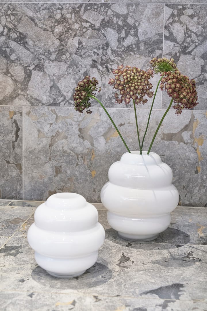 Bubble vase Ø25 cm, Hvid Villa Collection