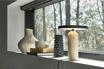 Vilja bordlampe 25xØ22,5 cm - Travetin - Villa Collection