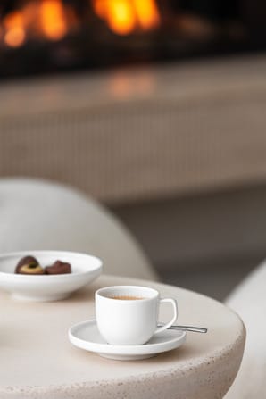 Afina espressokop 5 cl med underkop - White - Villeroy & Boch