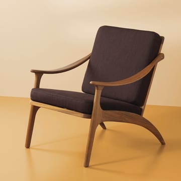 Lean Back Balder lænestol teak - Coffee brown - Warm Nordic