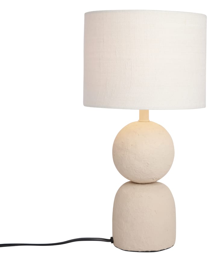 Cia bordlampe 38 cm, Nude/White Watt & Veke