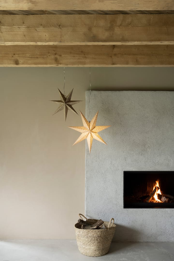 Stella adventsstjerne beige - Ø60 cm - Watt & Veke