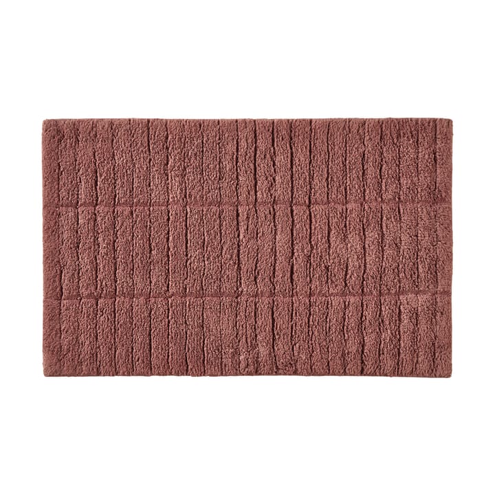 Tiles bademåtte - Peach red - Zone Denmark